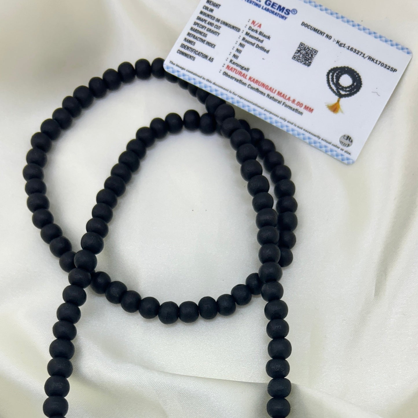 karungali Trikala mala (108 Beads – Versatile Use)