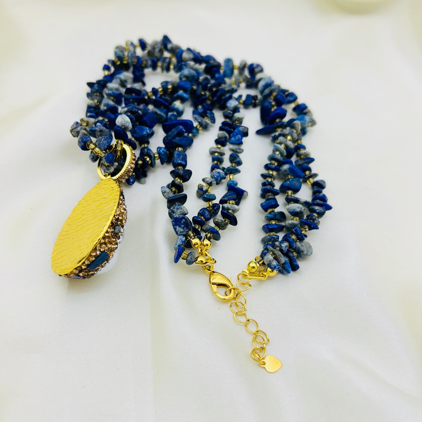 Lapis and Pearl Tone Haara
