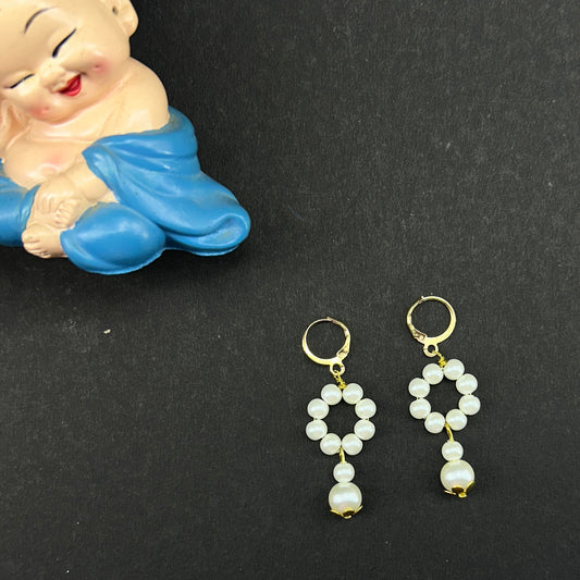 Beautiful pearl dangles