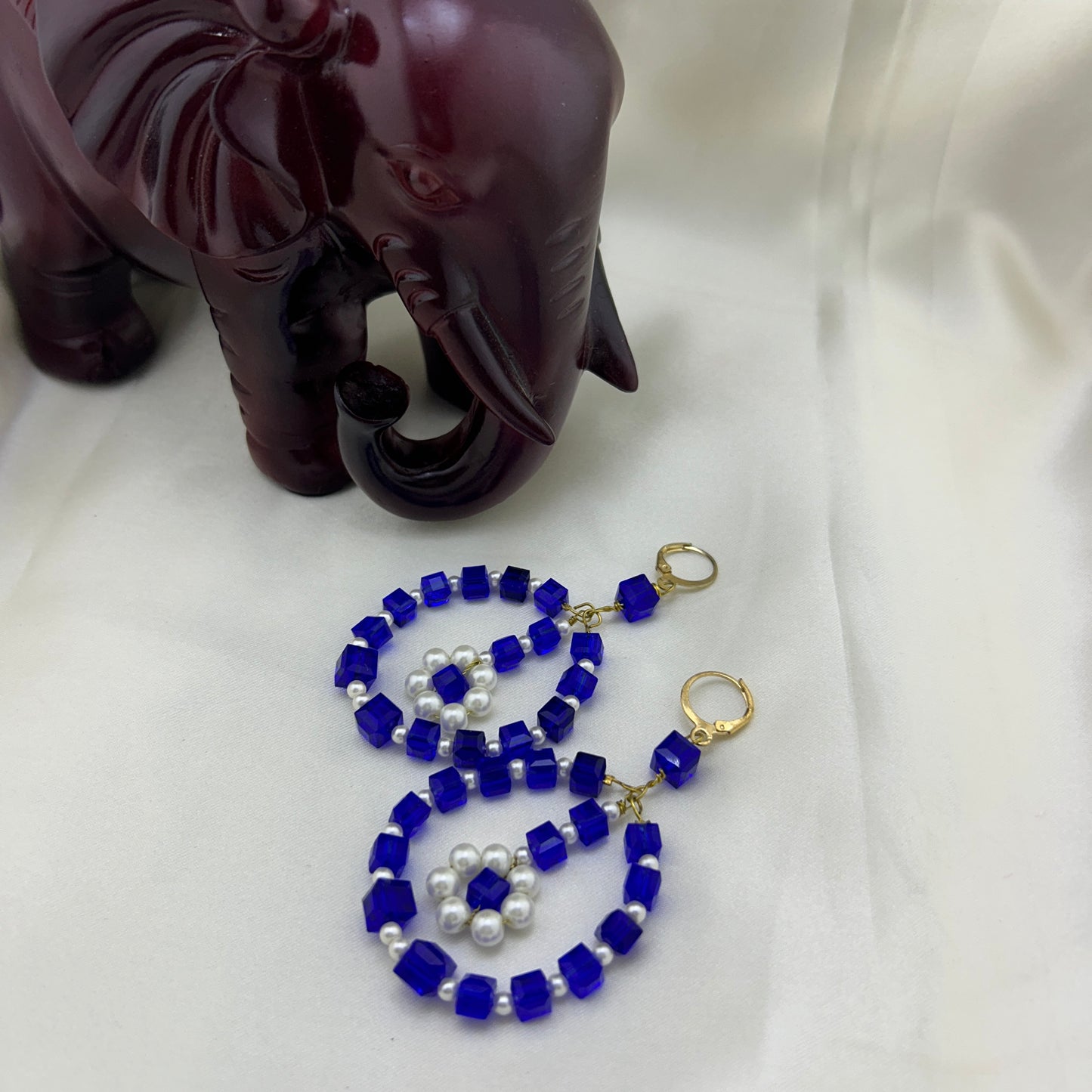 Beautiful blue dangles