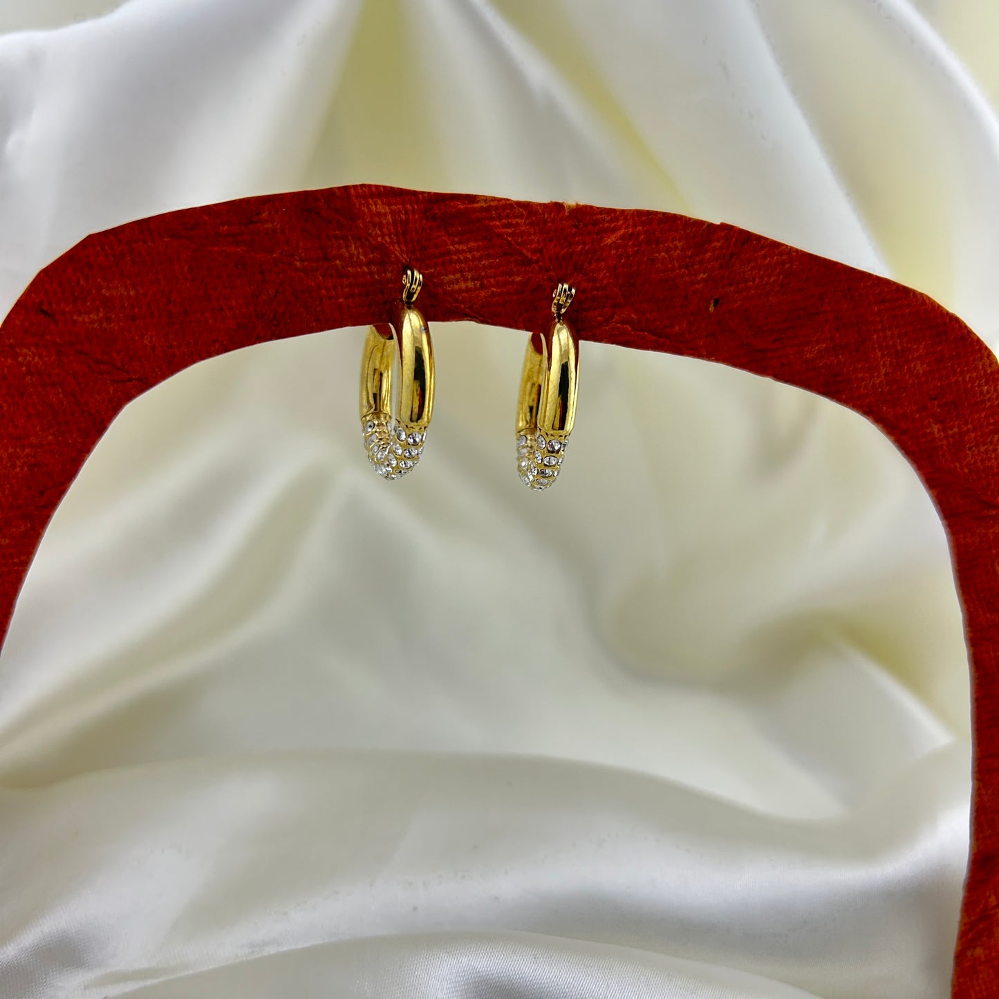 A little heavy rings - hoop earrings