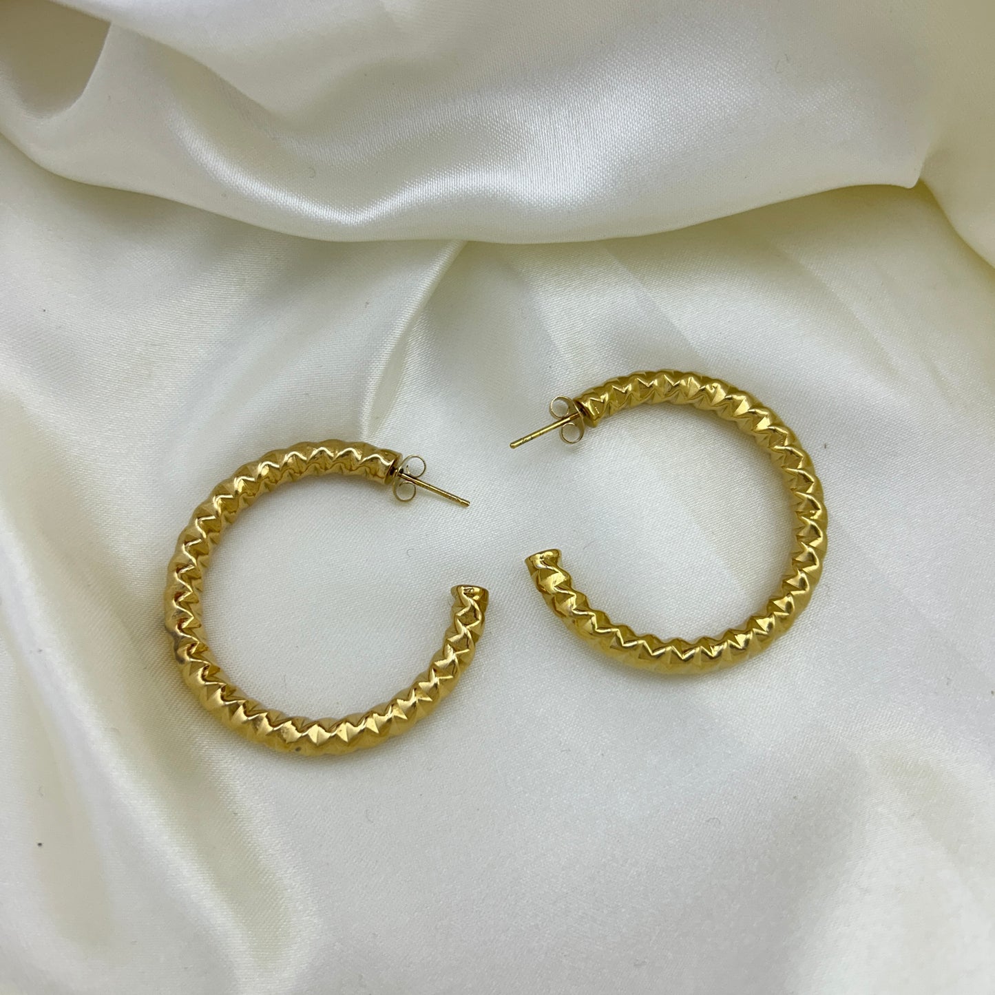 Bold and big ear cuffs - earrings