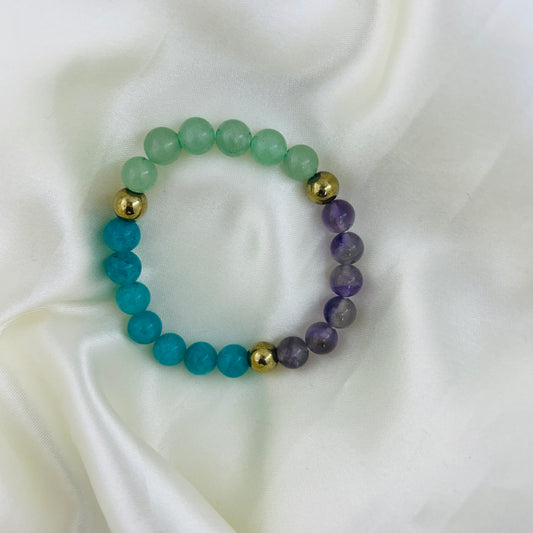 Virgo (Kanya) Rashi Astrology Bracelet – Natural Gemstones - The Divine Healer