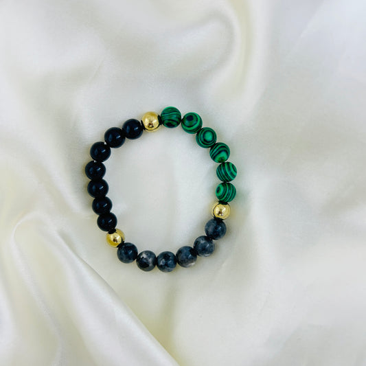 Scorpio (Vrischika) Rashi Astrology Bracelet – Natural Gemstones - The Mystic Power
