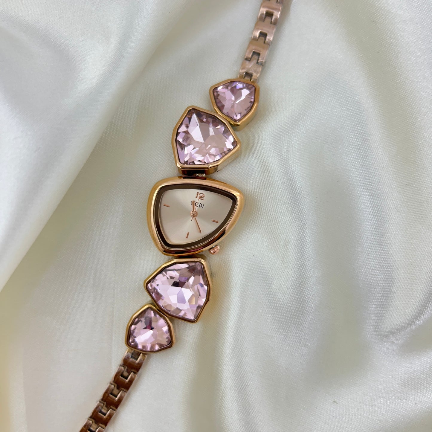 Rose Gold Blush Elegance Watch