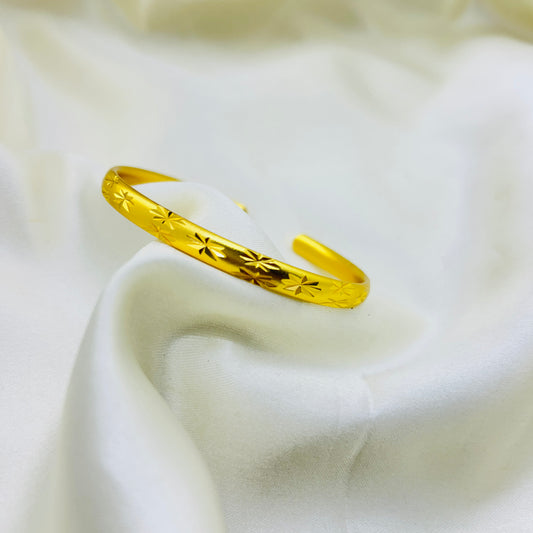 Minimalist Gold Cuff Bracelet