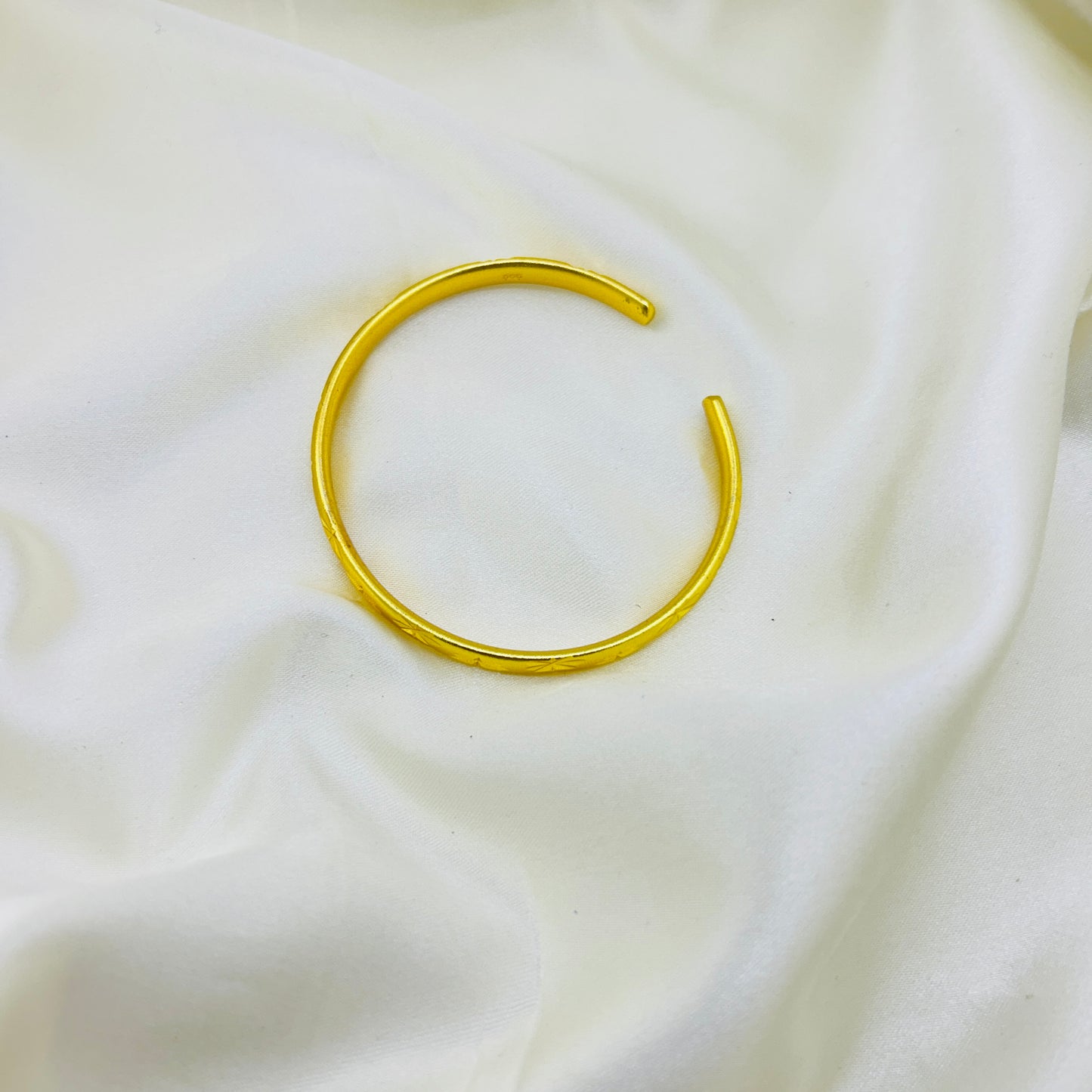 Minimalist Gold Cuff Bracelet