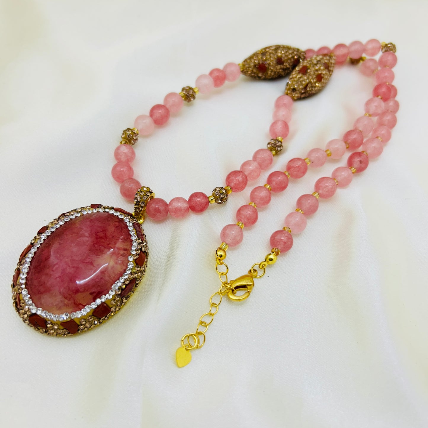 Blush Oval Pendant Haara