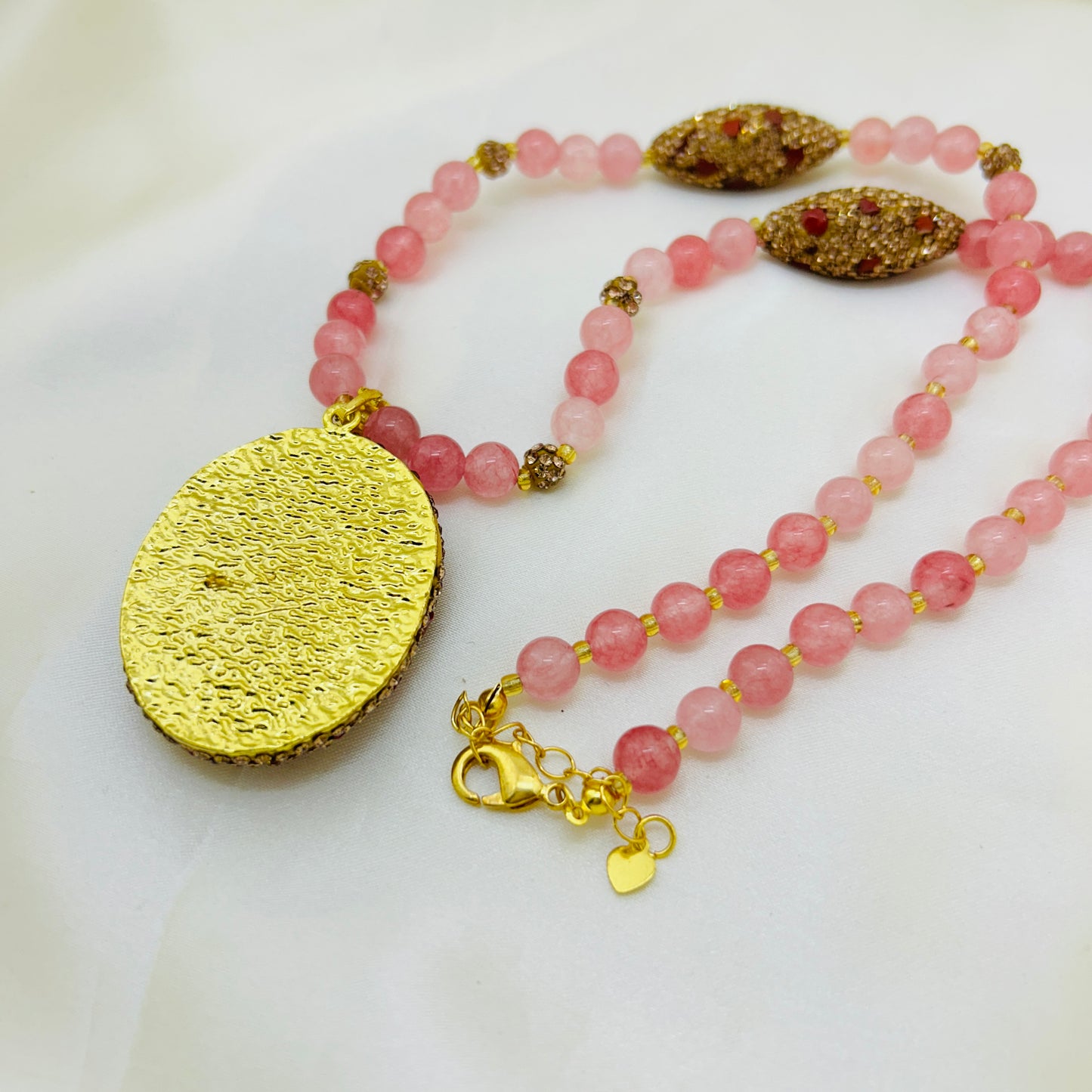 Blush Oval Pendant Haara