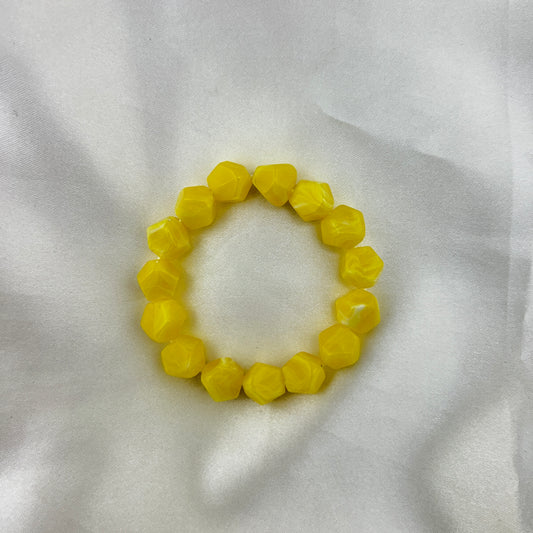 Yellow bracelet