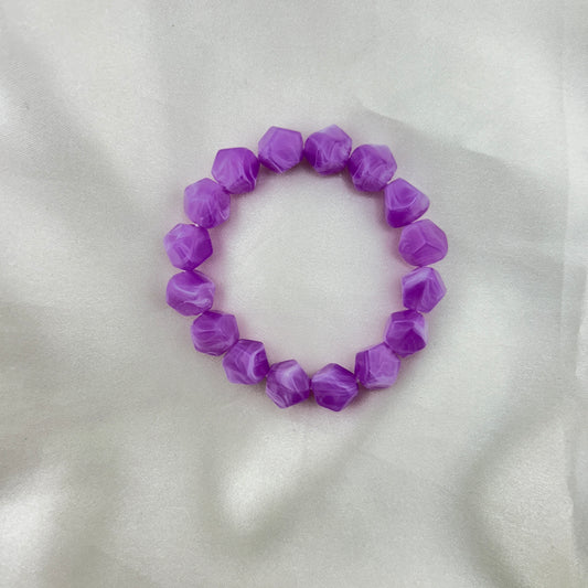 Purple bracelet