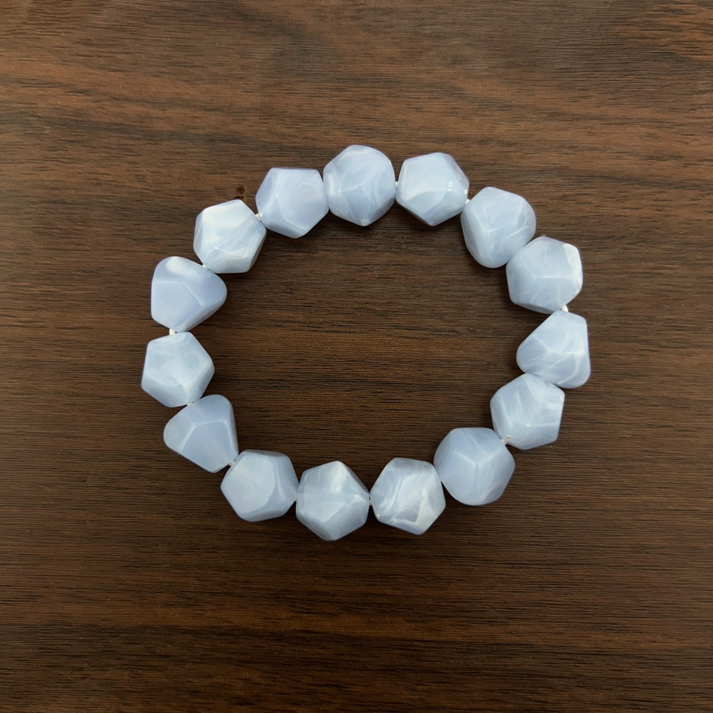 Blue bracelet