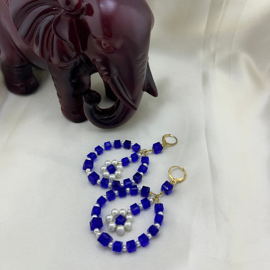 Beautiful blue dangles