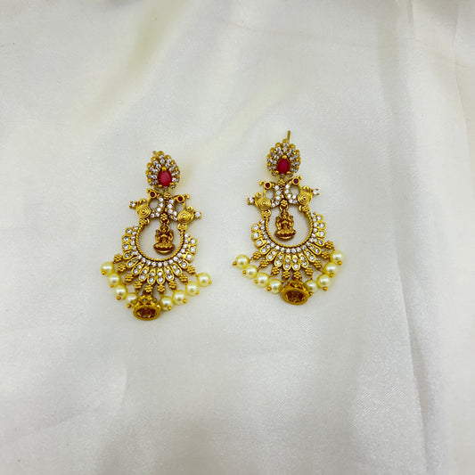 Lakshmi chandelier earrings