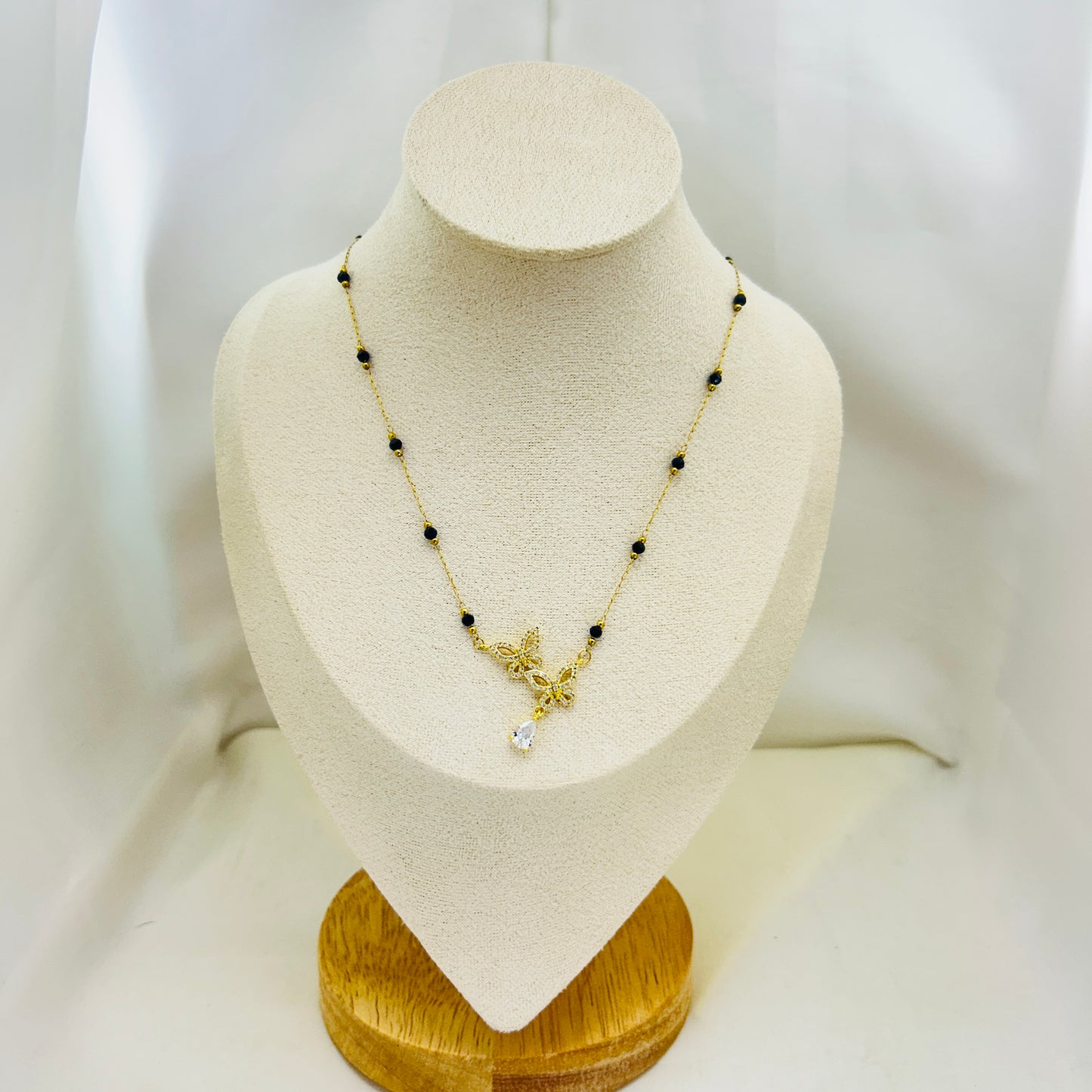 Butterfly AD Mangalsutra | Original 18K Gold Plated Demi-Fine Mangalsutra