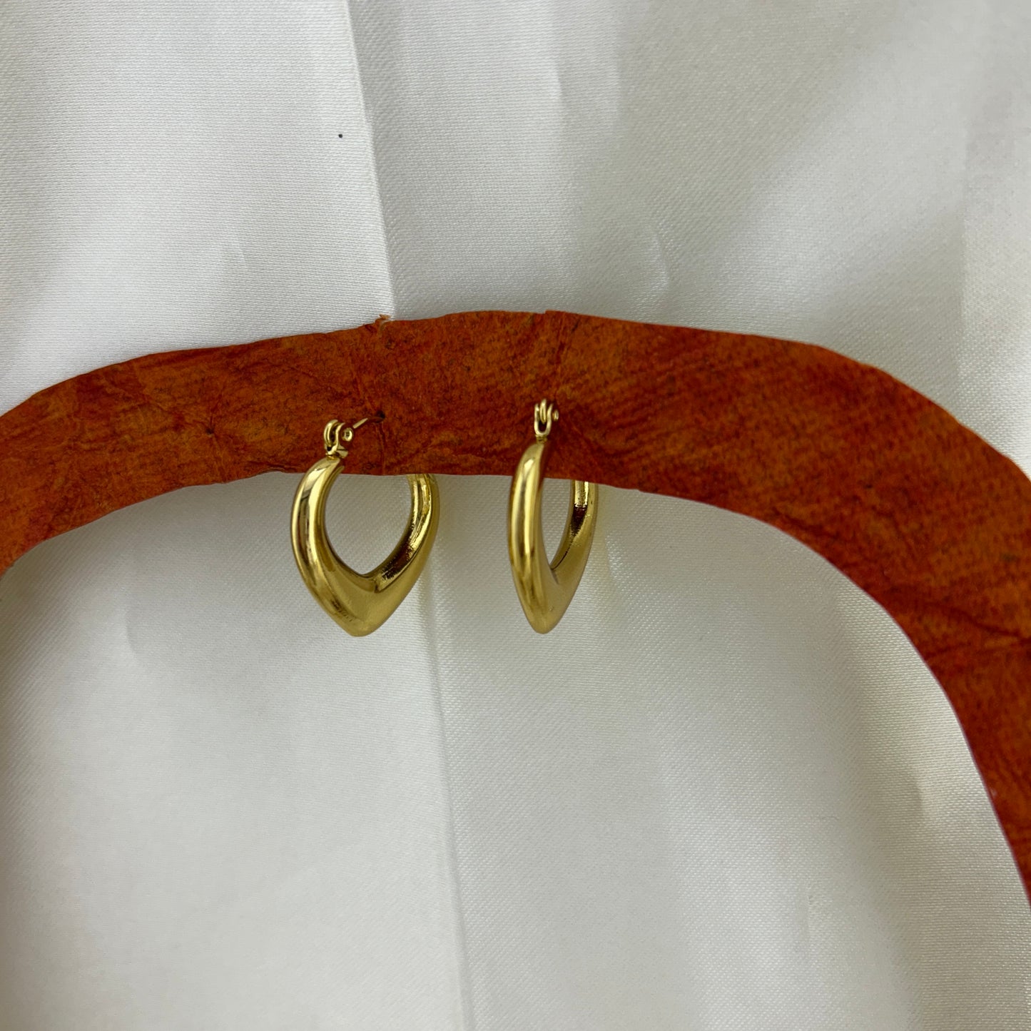 Minimal rings - hoop earrings