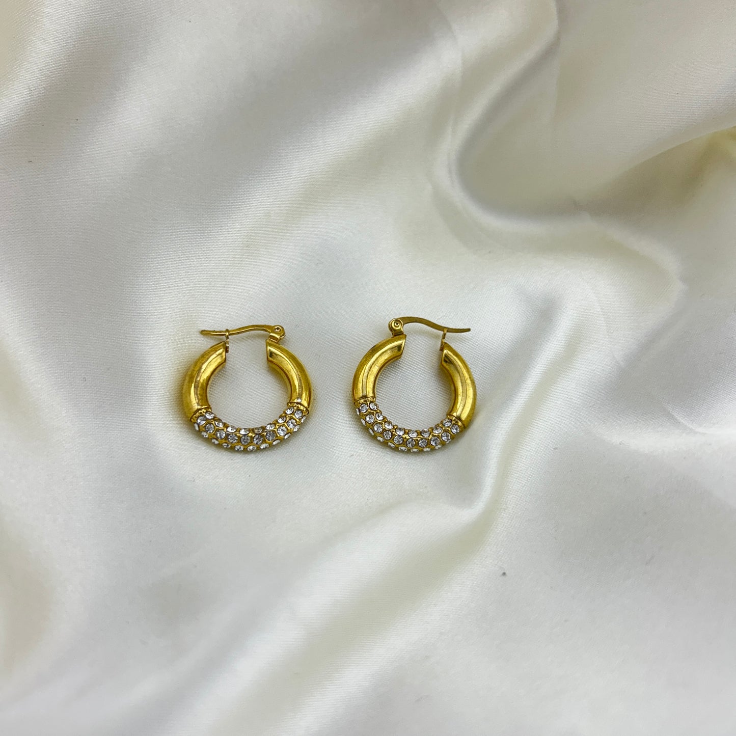 A little heavy rings - hoop earrings