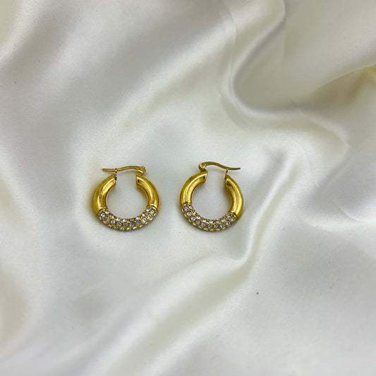 A little heavy rings - hoop earrings