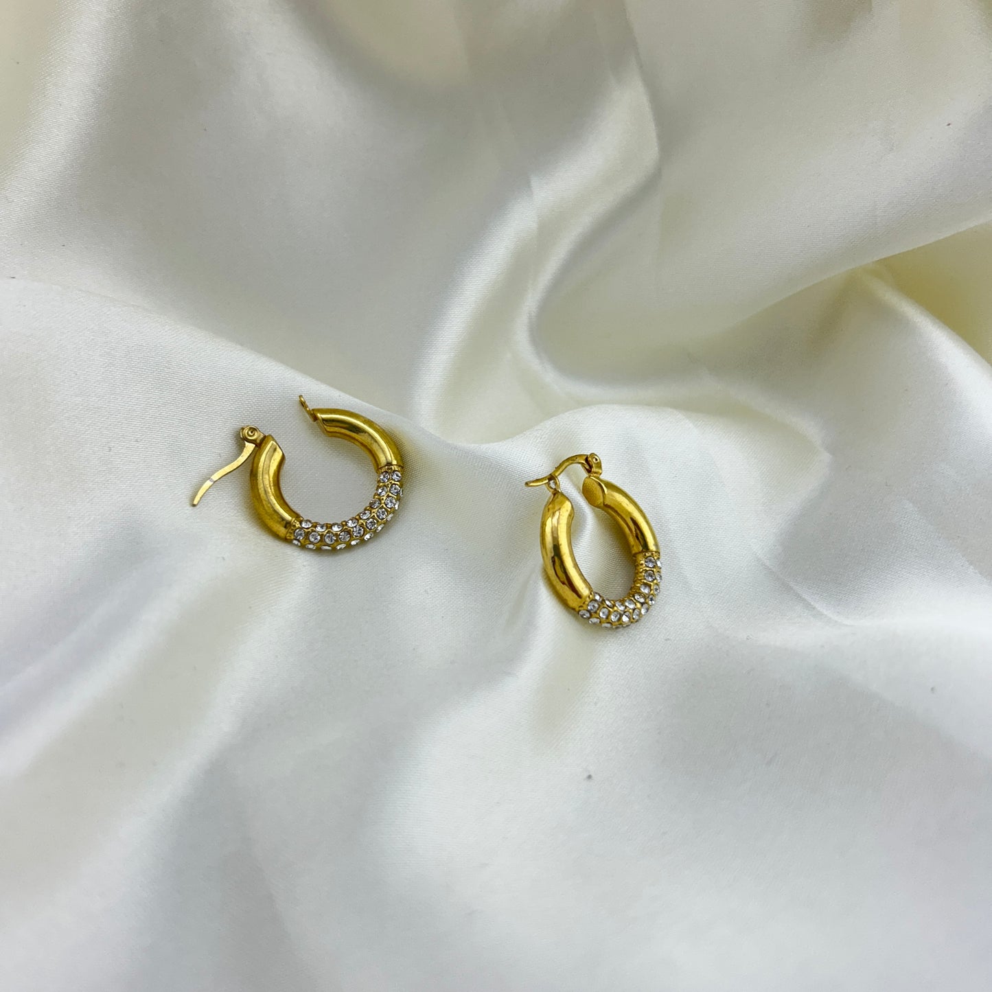 A little heavy rings - hoop earrings