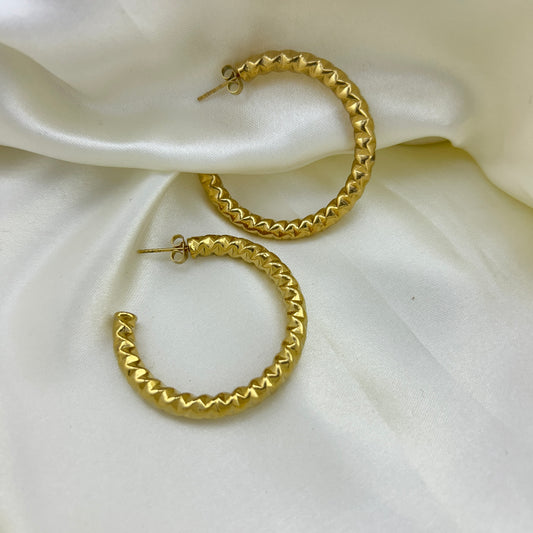 Bold and big ear cuffs - earrings